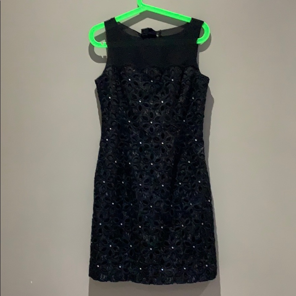 Lilly pulitzer little black dress with diamanté’s